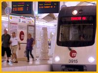 El metro en Valencia